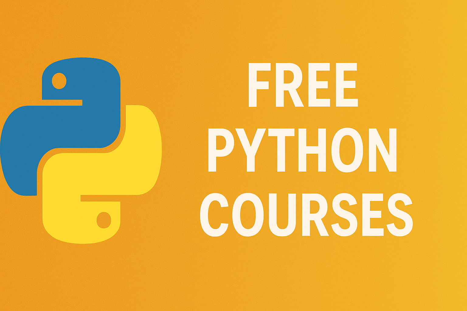 Free Python courses